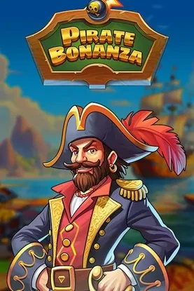 Pirate Bonanza avec pirate souriant et coffre au trésor
