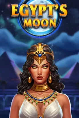 Egypt's Moon avec reine égyptienne devant pyramides